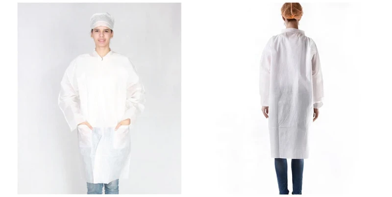 anti-static disposable lab coat anti-static disposable lab coat